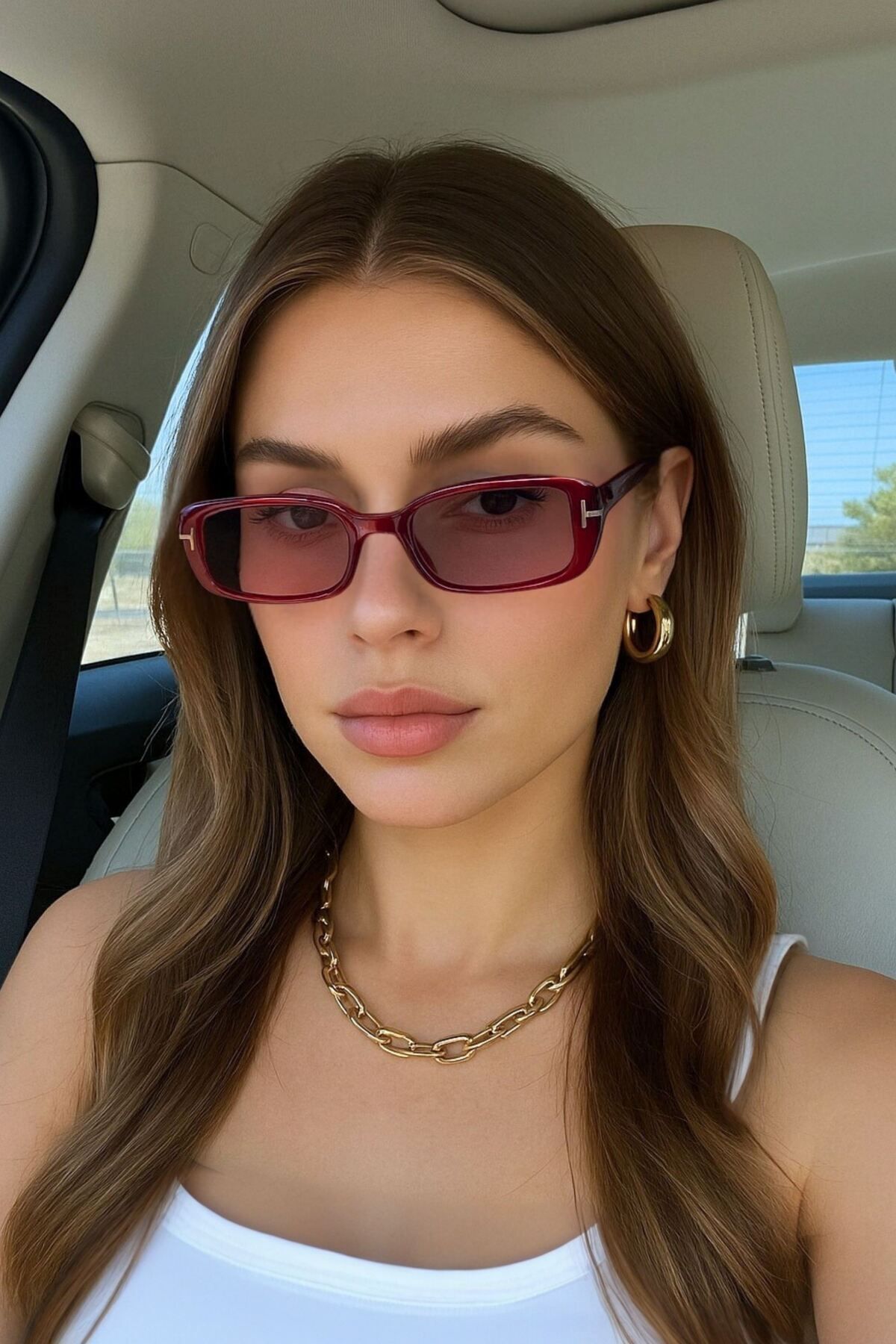 Karry Oval  Yeni Sezon Kadın Güneş Gözlüğü / Ren Eyewear