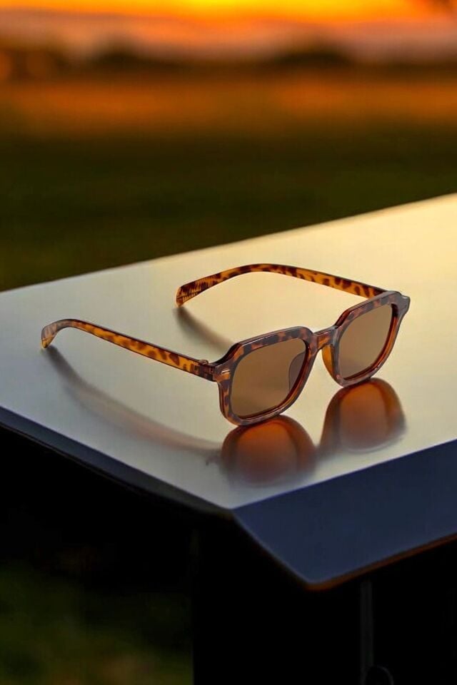 LONDON KLASİK UNİSEX  2025   LEOPAR ÇERÇEVE Yeni Sezon Popüler Kadin Erkek Gözlük / Ren Eyewear