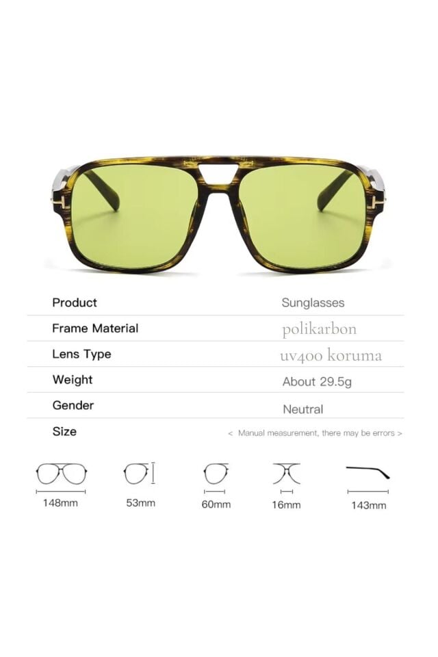 FANCY BÜYÜK BOY  Yeni Sezon Popüler Kadin Gözlük / Ren Eyewear