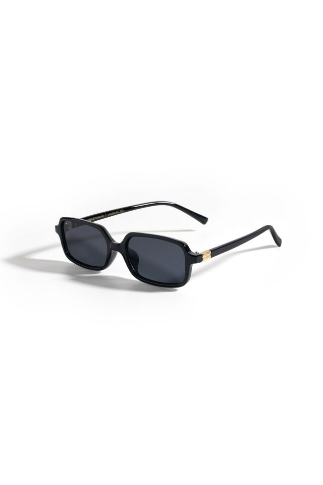 MİUX SİYAH DİKDÖRTGEN GÜNEŞ GÖZLÜĞÜ  KADIN MODERN YENİ SEZON REN EYEWEAR