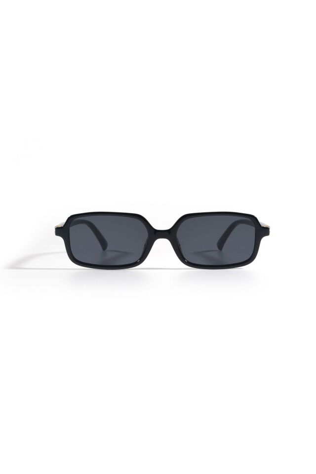 MİUX SİYAH DİKDÖRTGEN GÜNEŞ GÖZLÜĞÜ  KADIN MODERN YENİ SEZON REN EYEWEAR