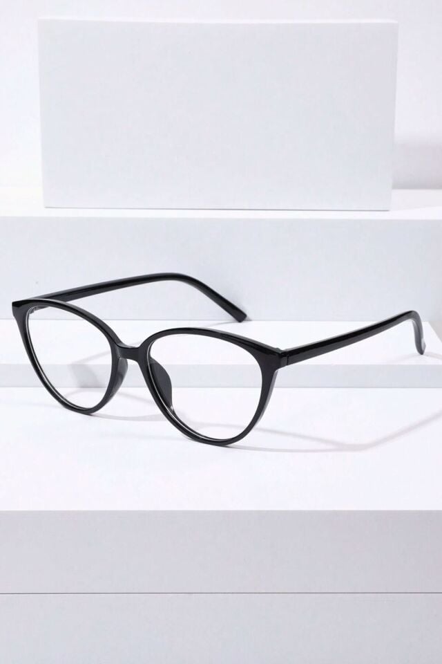 NORA CAT SİYAH ÇERÇEVE 90 Popüler Mavi Işık Korumalı Blue Block Şeffaf Ekran gözlüğü