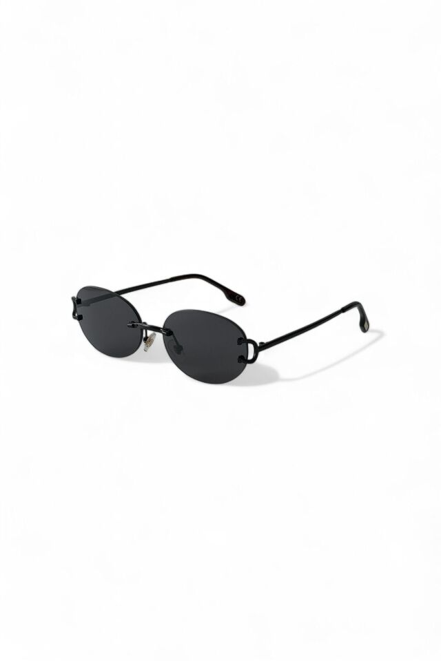 CARTER METAL LAZER KESİM  FULL SİYAH GÜNEŞ GÖZLÜĞÜ KADIN MODERN YENİ SEZON REN EYEWEAR