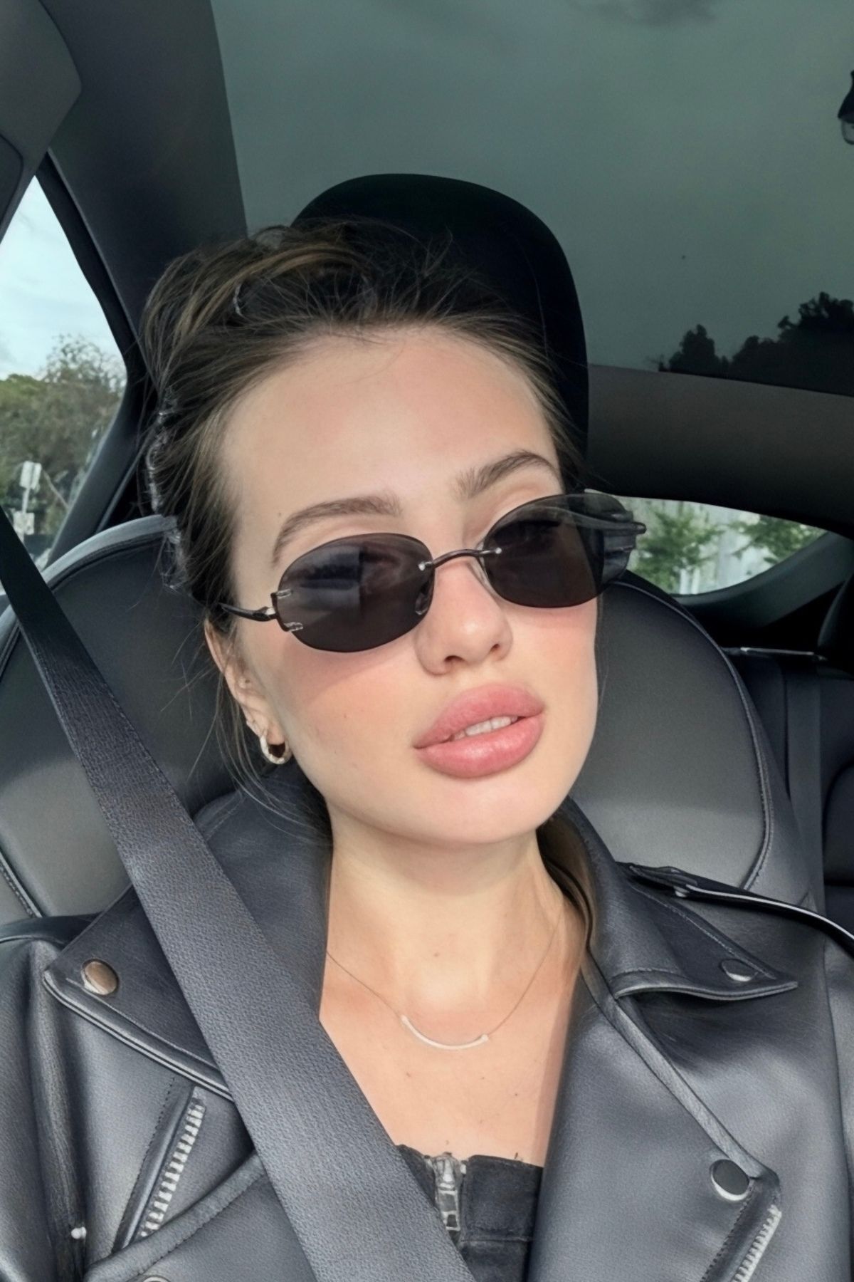 CARTER METAL LAZER KESİM  FULL SİYAH GÜNEŞ GÖZLÜĞÜ KADIN MODERN YENİ SEZON REN EYEWEAR