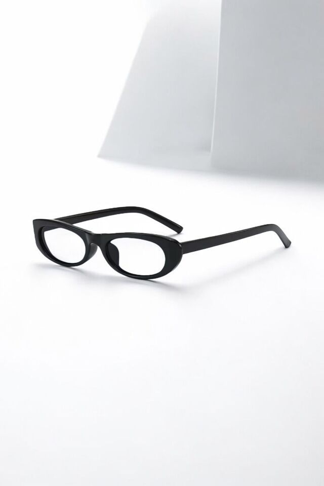 Loren Slim Tasarım Ince Siyah  Popüler Mavi ışık Korumalı Ekran Gözlüğü