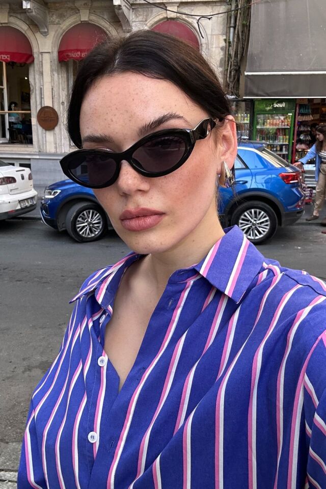 PRCAT EYE SİYAH POPÜLER GÜNEŞ GÖZLÜĞÜ uv400 / REN EYEWEAR