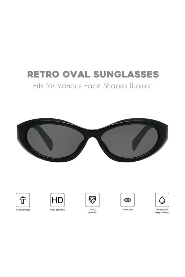 PRCAT EYE SİYAH POPÜLER GÜNEŞ GÖZLÜĞÜ uv400 / REN EYEWEAR