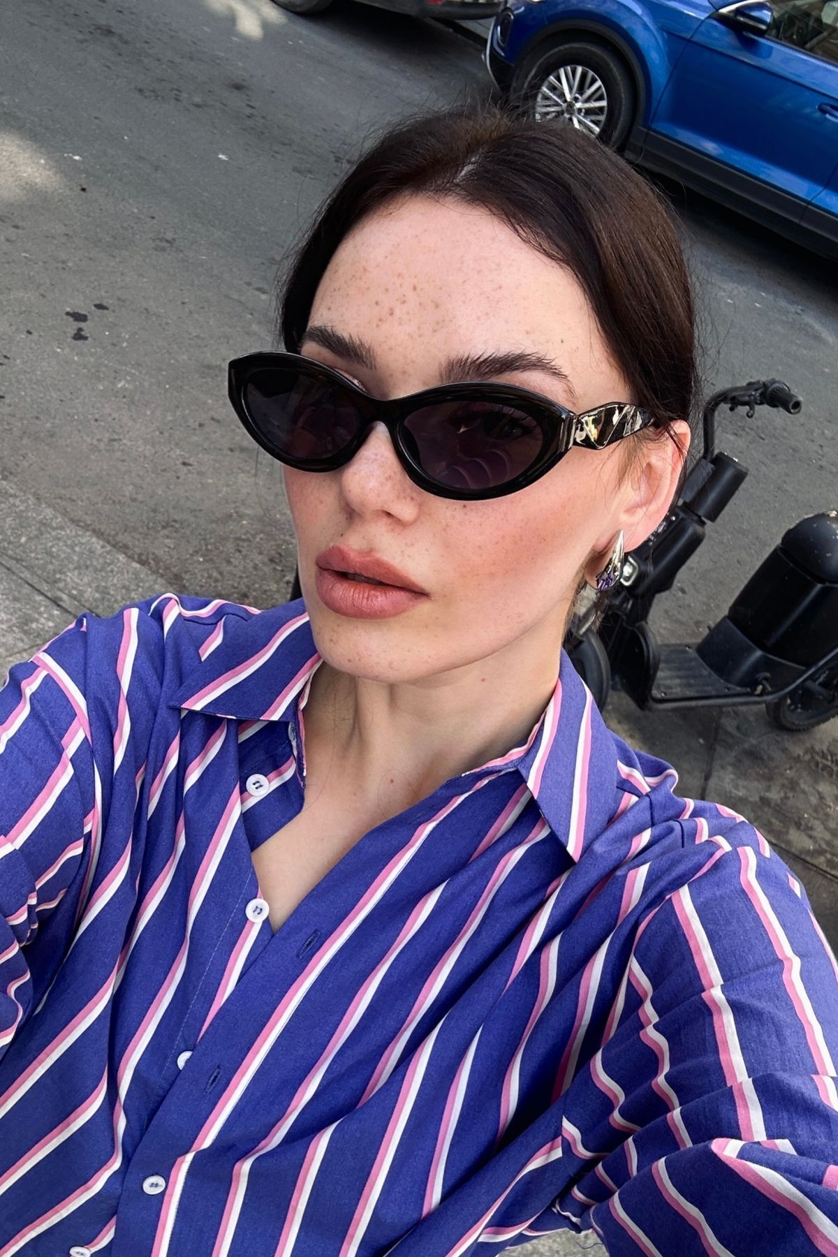 PRCAT EYE SİYAH POPÜLER GÜNEŞ GÖZLÜĞÜ uv400 / REN EYEWEAR