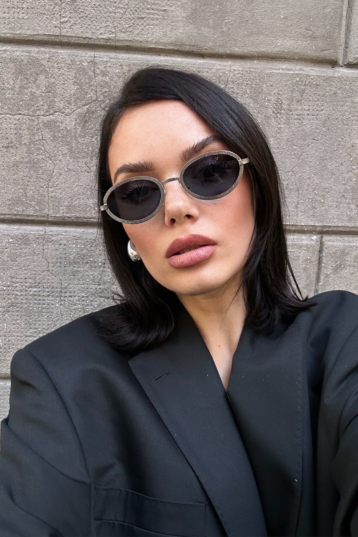 DE PARSİ  GÜNEŞ GÖZLÜĞÜ OVAL METAL  2024 YENİ SEZON POPÜLER uv400 / REN EYEWEAR