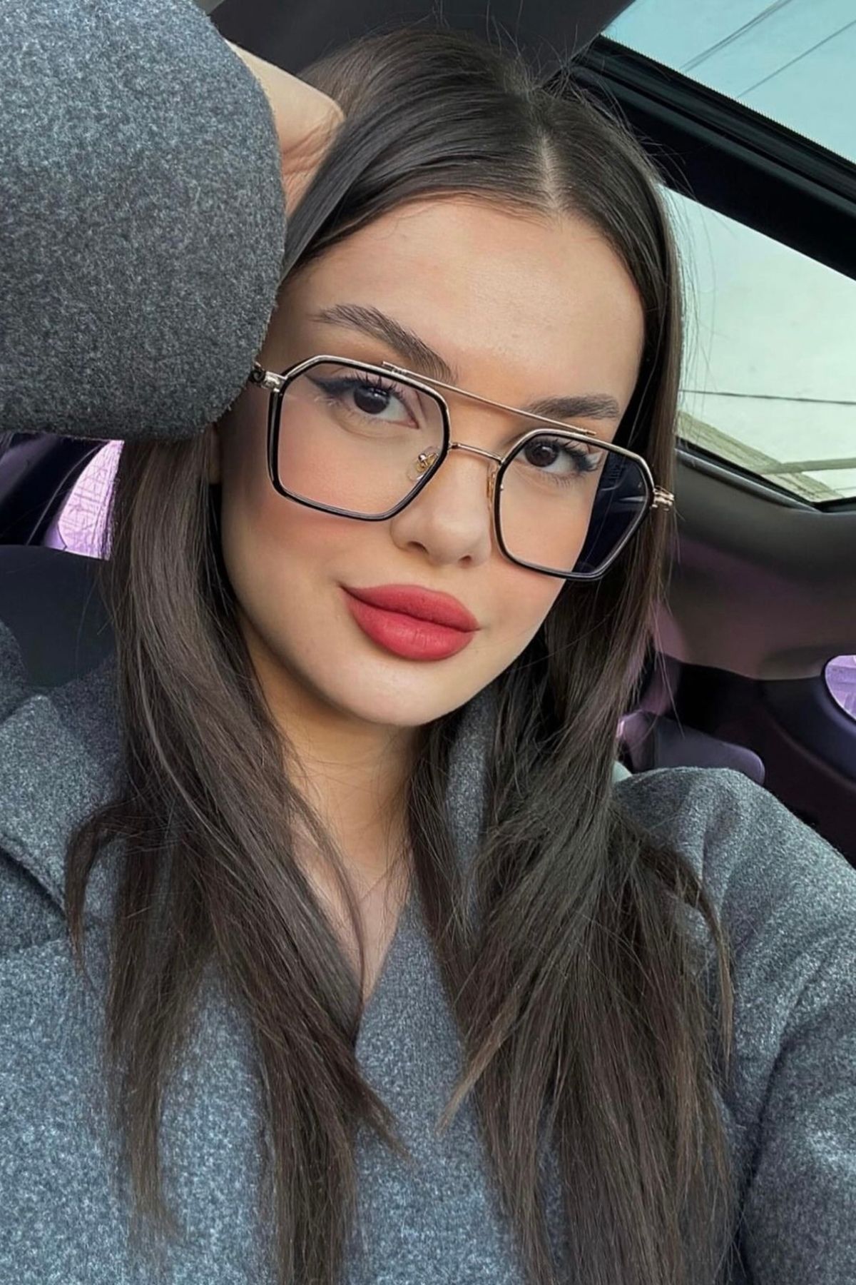 SAGE GOLD DETAYLI  MAVİ IŞIK KORUMALI GÖZLÜK BLUE BLOCK / REN EYEWEAR