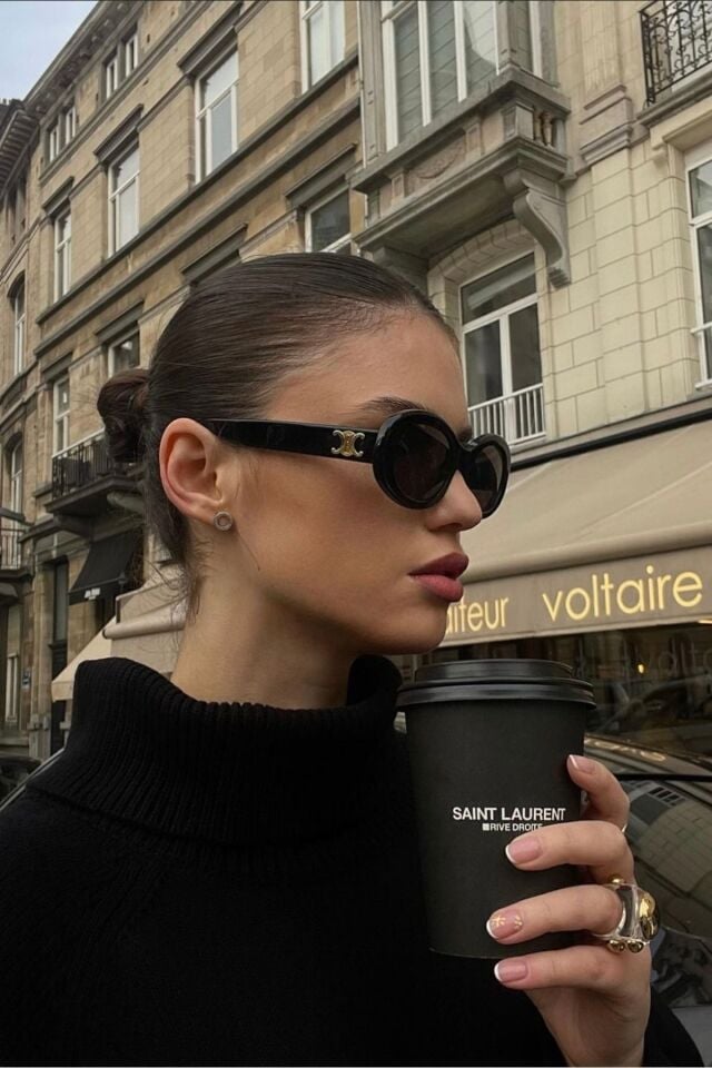 LUNAS  LEOPAR GÜNEŞ GÖZLÜĞÜ OVAL 2024 YENİ SEZON POPÜLER uv400 / REN EYEWEAR