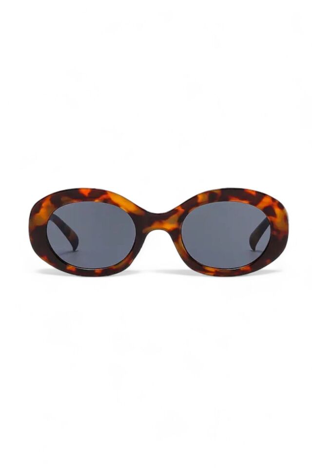 LUNAS  LEOPAR GÜNEŞ GÖZLÜĞÜ OVAL 2024 YENİ SEZON POPÜLER uv400 / REN EYEWEAR