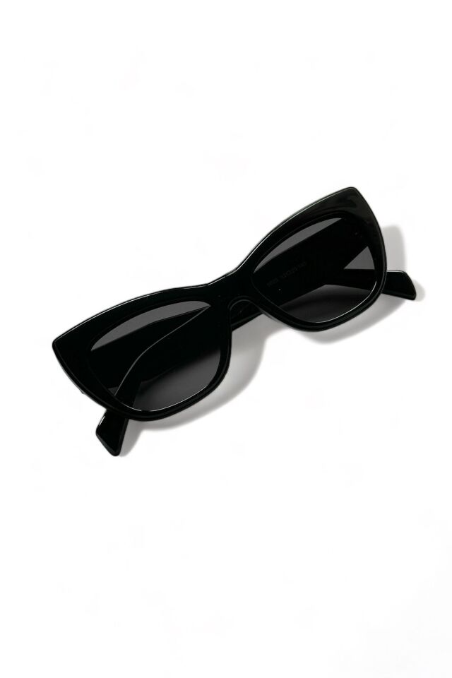 RUTH 2024 CAT EYE TASARIM SİYAH KADIN GÜNEŞ GÖZLÜĞÜ / REN EYEWEAR