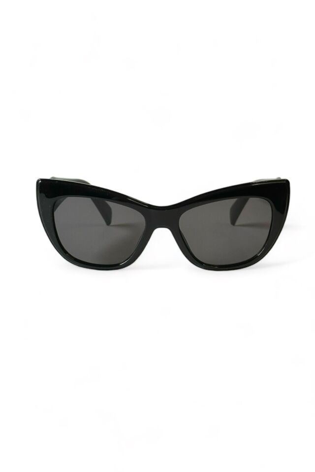 RUTH 2024 CAT EYE TASARIM SİYAH KADIN GÜNEŞ GÖZLÜĞÜ / REN EYEWEAR