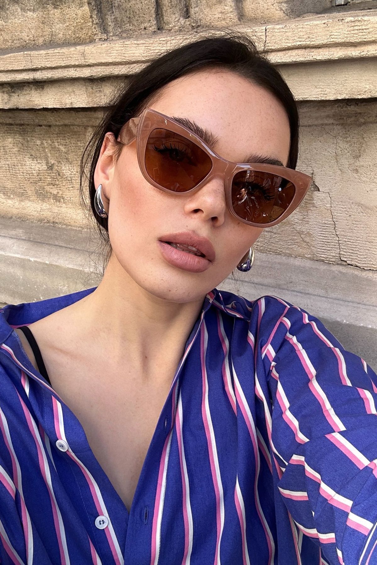 RUTH 2024 CAT EYE TASARIM KADIN GÜNEŞ GÖZLÜĞÜ / REN EYEWEAR