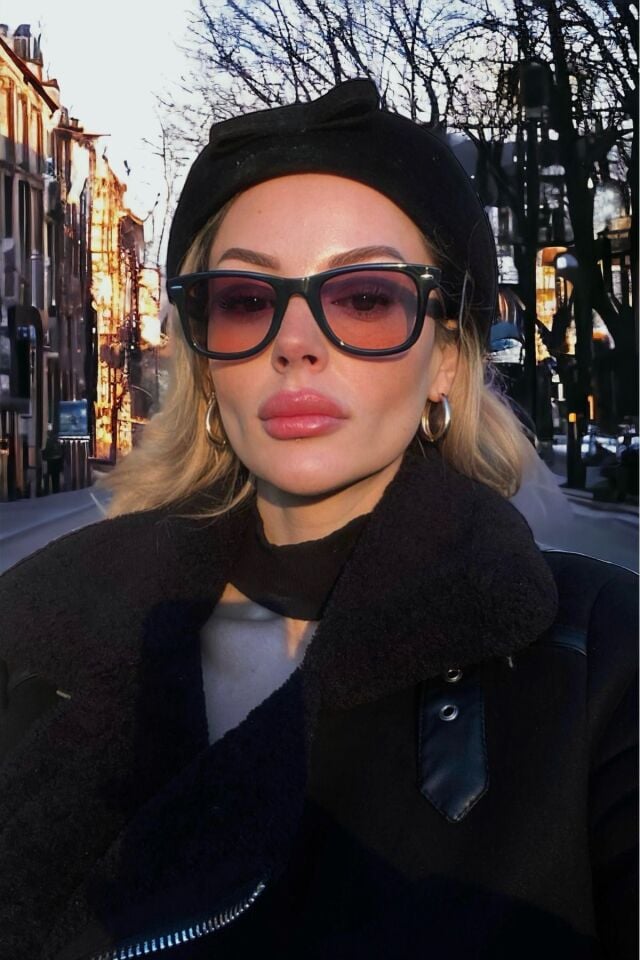 Unisex Çapraz Kesim Wayf degrade renk HAFİF MODEL Klasik Güneş Gözlüğü /coolandbetter