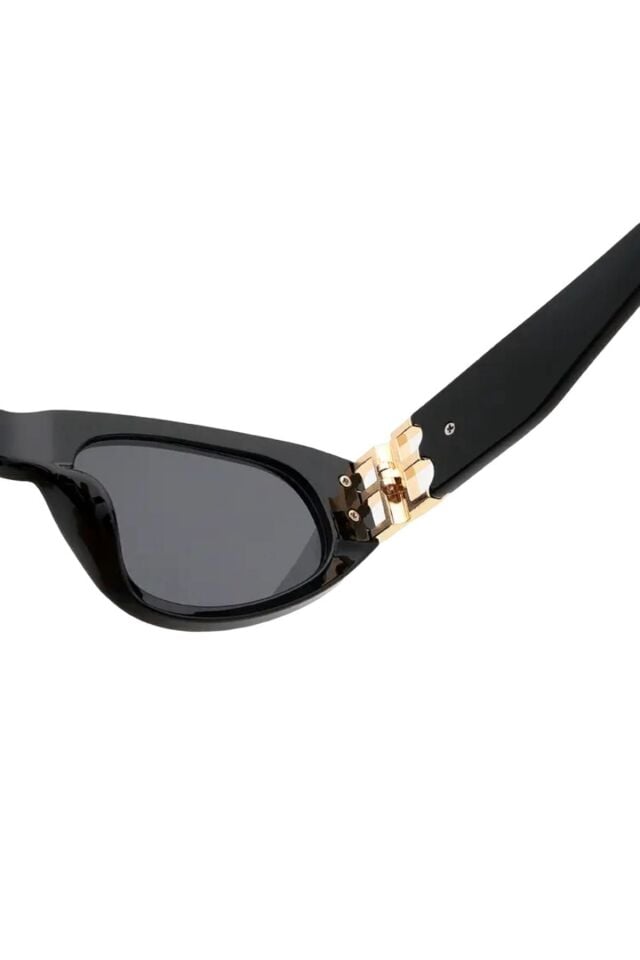 COOL BB CAT AKSESUARLI SİYAH CAM KADIN GÜNEŞ GÖZLÜĞÜ / REN EYEWEAR
