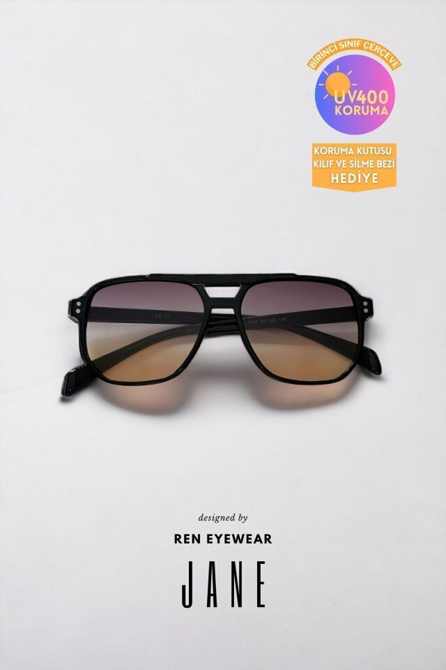 Jase Dikdörtgen Degrade Güneş Gözlüğü Unisex / Ren Eyewear