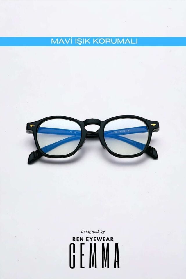 GEMMA KLASİK KADIN ERKEK MAVİ IŞIK KORUMALI GÖZLÜK BLUE BLOCK / REN EYEWEAR
