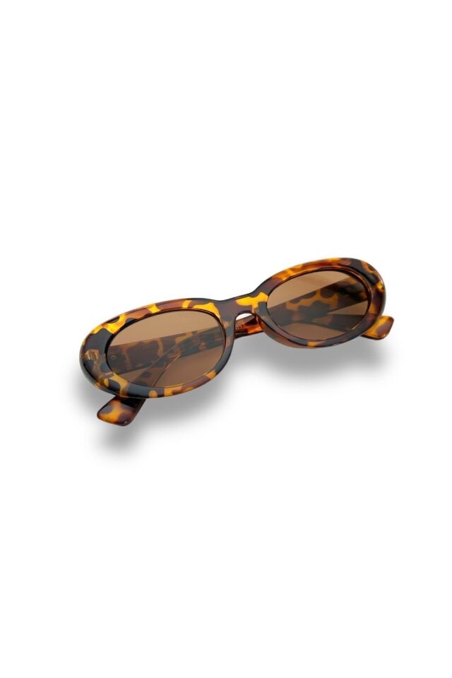 Carol Cat Eye Vintage Tasarım Leopar Desenli Güneş Gözlüğü Retro / Reneyewear
