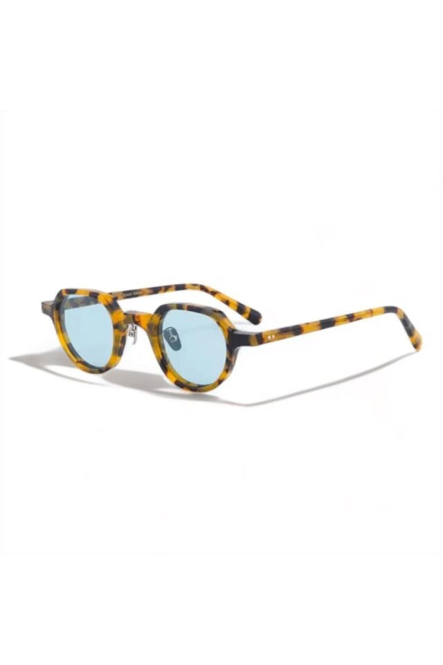 MATTEO İTALYAN TARZI PREMİUM KÜÇÜK OVAL RENKLİ CAM UNİSEX GÜNEŞ GÖZLÜĞÜ / RENEYEWEAR SELECTED