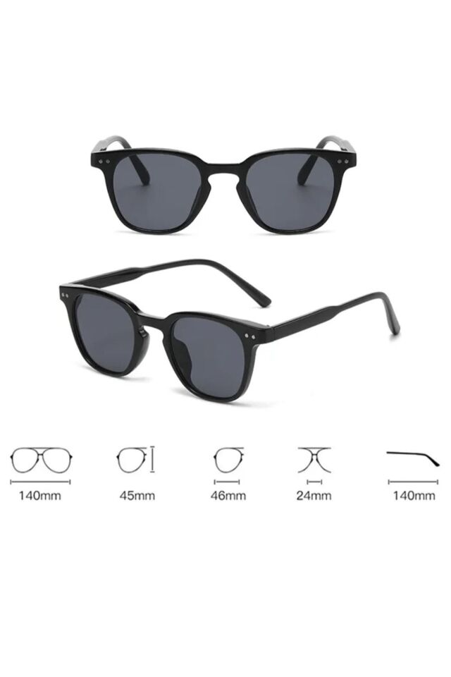 NİCO SİYAH KADIN GÜNEŞ GÖZLÜĞÜ KLASİK UNİSEX MODEL /REN EYEWEAR