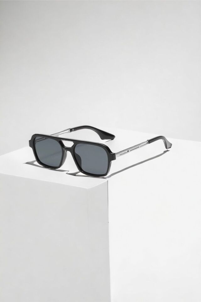 MARLA GÜNEŞ GÖZLÜĞÜ SİYAH KLASİK KARE ERKEK KADIN / REN EYEWEAR