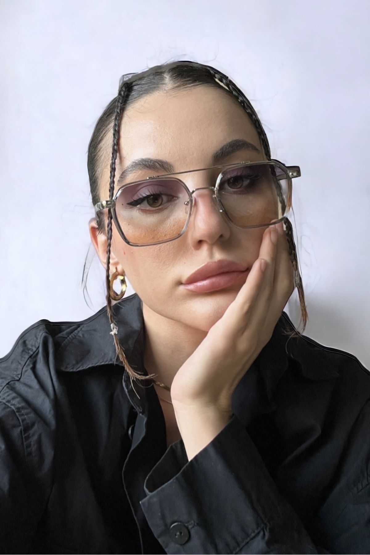 Unisex Sage Degrade Cam Otantik Kadın Erkek Güneş Gözlüğü / Ren Eyewear