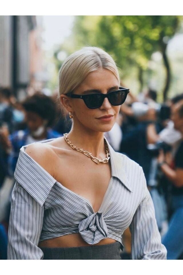 Violet Siyah 2023 Klasik Güneş Gözlüğü Unisex / Coolandbetter