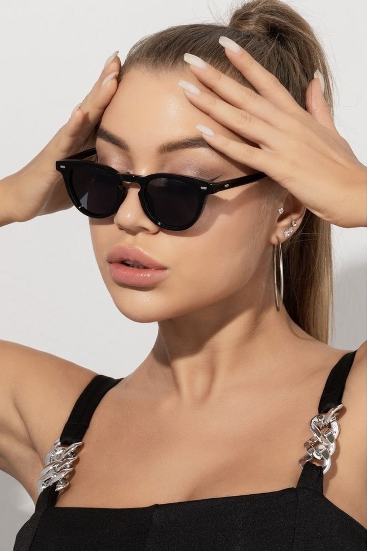 Royal Unisex Yuvarlak Renkli Güneş Gözlüğü Coolandbetter