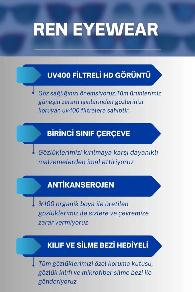 Poppy Güneş Gözlüğü Vintage Yeni Sezon Coolandbetter