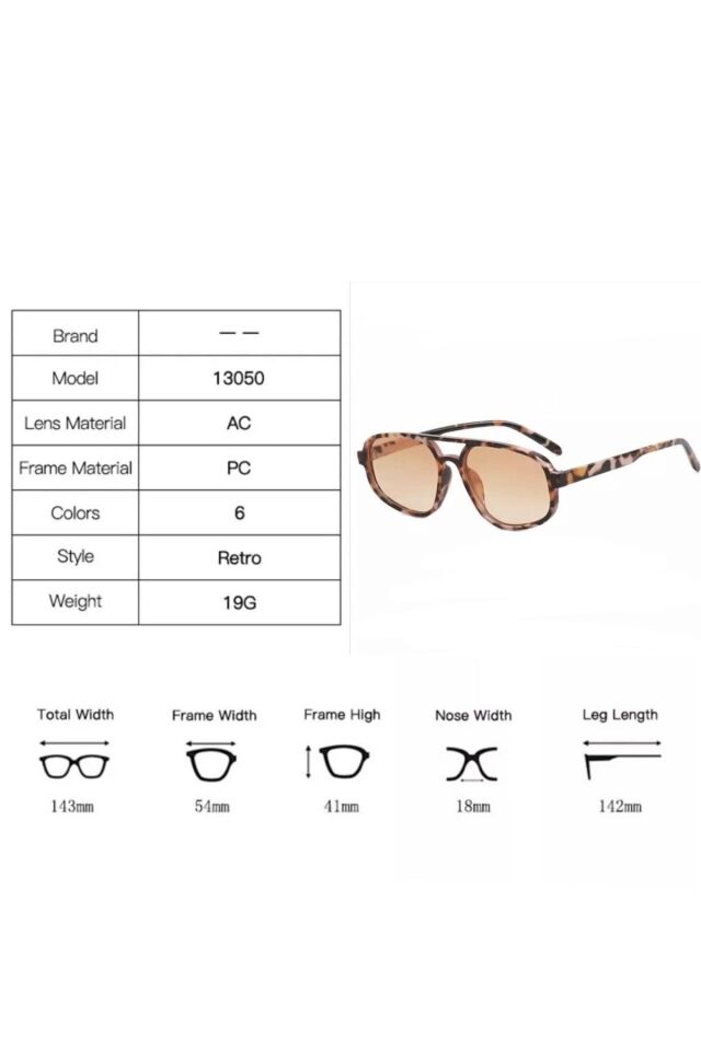 Poppy Güneş Gözlüğü Vintage Yeni Sezon Ren Eyewear