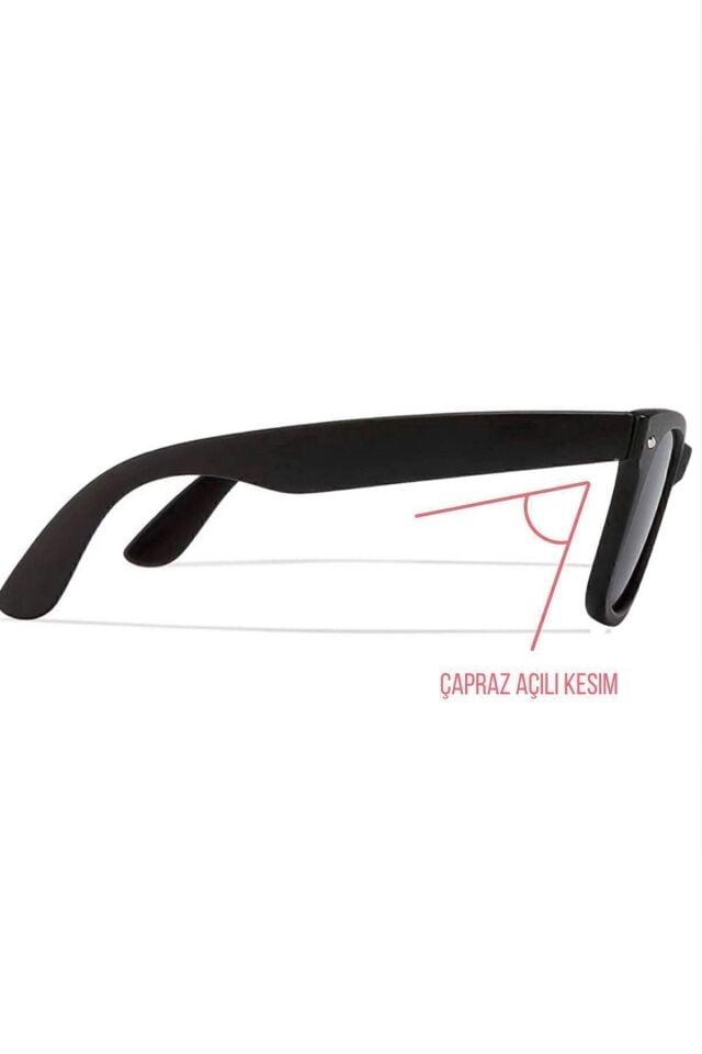 Unisex Çapraz Kesim Wayf Parlak Klasik Güneş Gözlüğü / Ren Eyewear