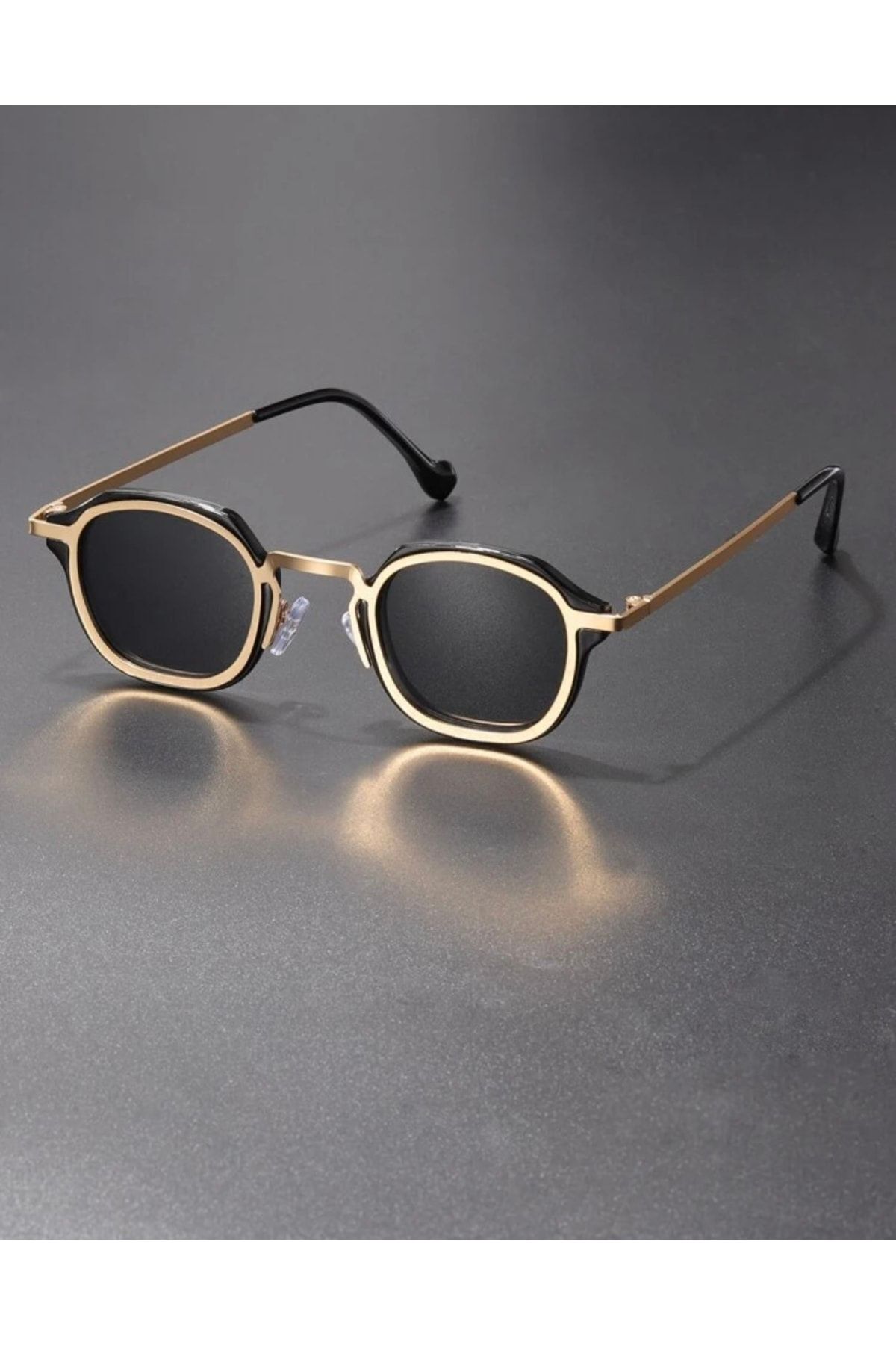 Angel Square Kare Gold Çerçeve Güneş Gözlüğü Unisex /coolandbetter