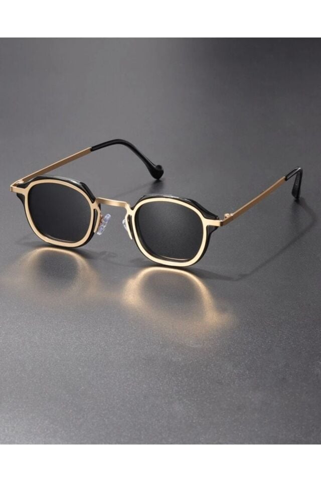Angel Square Kare Gold Çerçeve Güneş Gözlüğü Unisex /coolandbetter