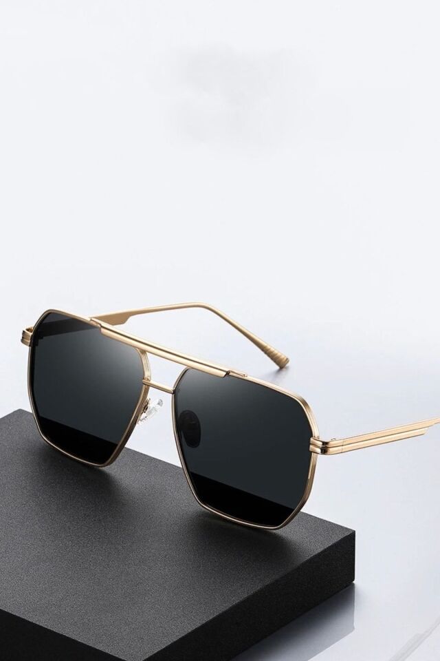 Wanete Premium Siyah Cam Büyük Boy Unisex Güneş Gözlüğü /reneyewear