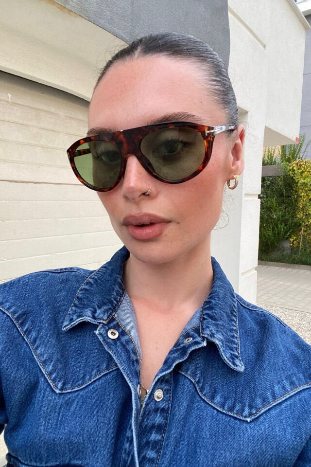 REN Skyline Pilot Unisex Oval/Pilot Güneş Gözlüğü | UV400 Koruma, Hafif Dayanıklı Çerçeve