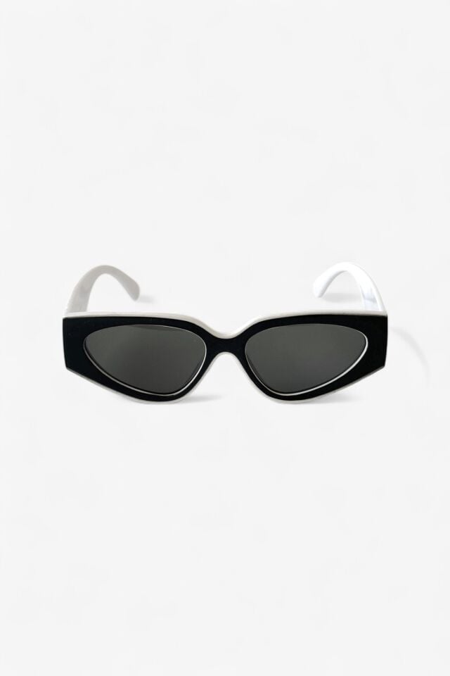 REN Boldline Kalın Çerçeveli Kedi Gözü Kadın Güneş Gözlüğü | UV400, Kontrast Kontur