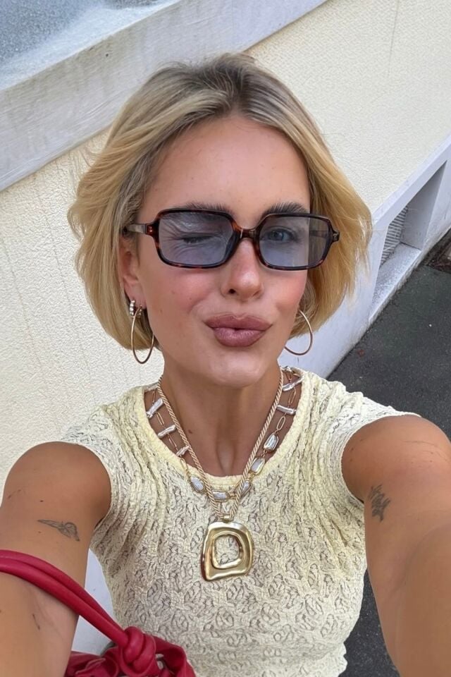 MİUX LEOPAR MAVİ KARE GÜNEŞ GÖZLÜĞÜ KADIN MODERN YENİ SEZON