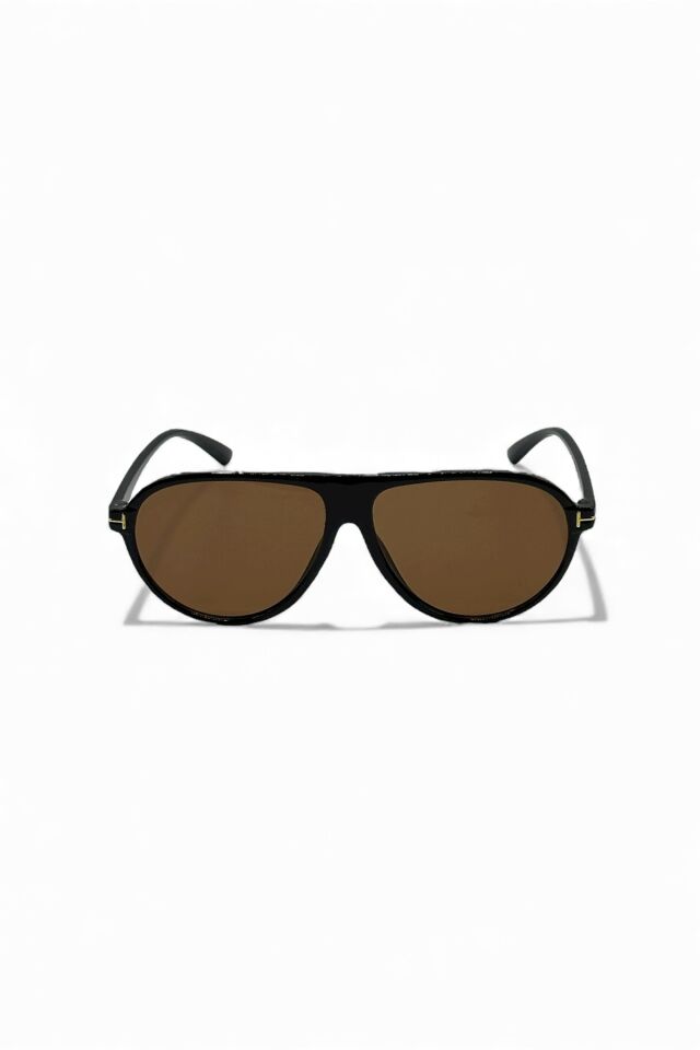 REN Sepia Air Unisex kahverenkli Pilot Güneş Gözlüğü | UV400 Koruma Kahverengi