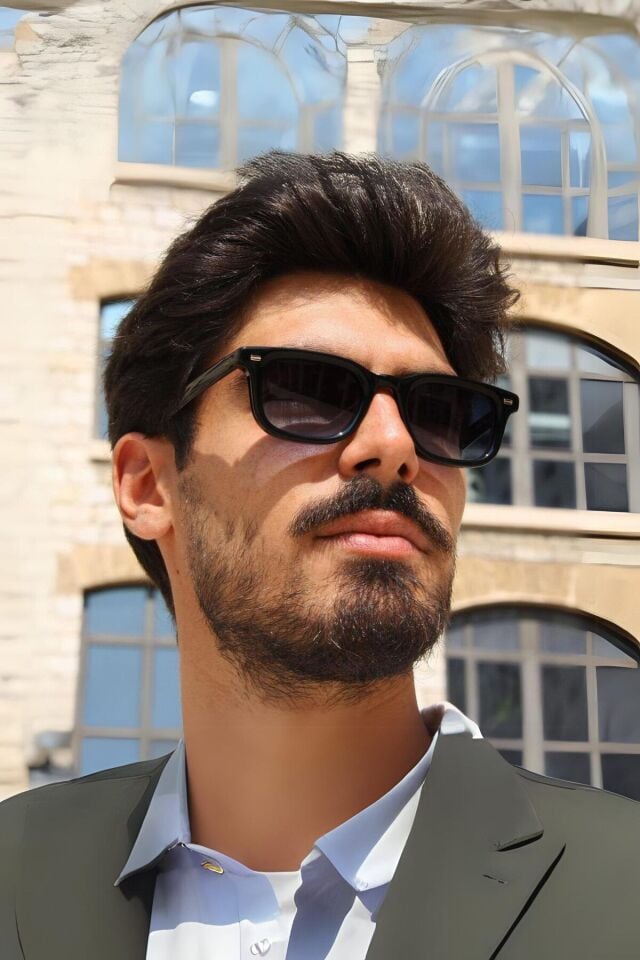 GALVİN  SİYAH KARE YENİ SEZON COOL ERKEK GÜNEŞ GÖZLÜĞÜ