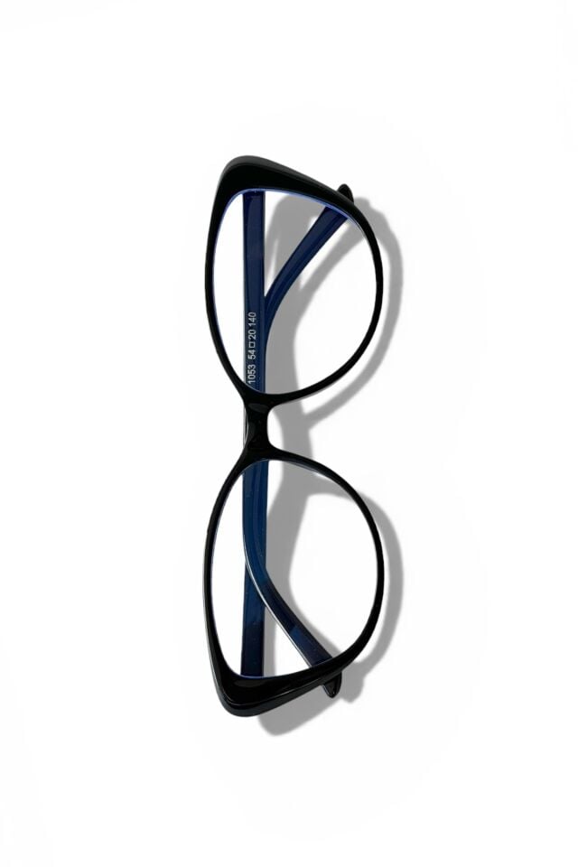 NARNİ Hafif Cat eye Leopar Çerçeve MAVİ IŞIK KORUYUCU ŞEFFAF EKRAN GÖZLÜĞÜ